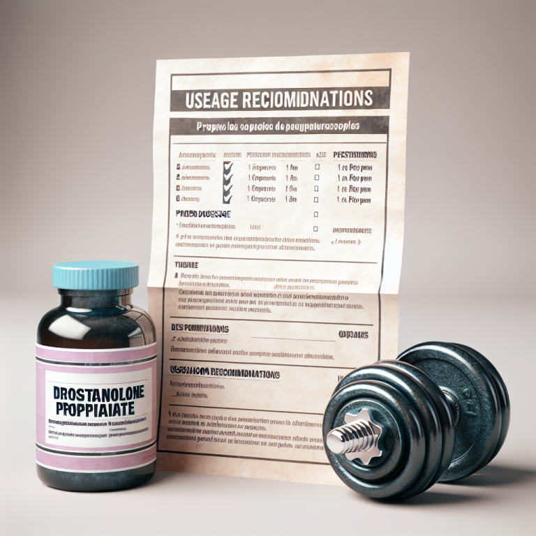 Drostanolone Propionate et recommandations d'utilisation pendant le processus d'entraînement