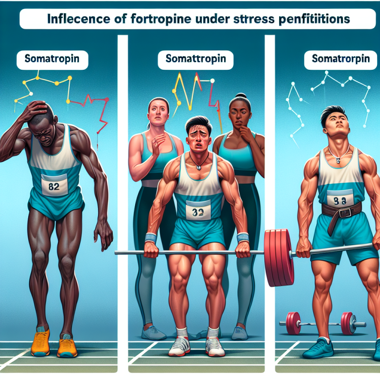 Influence de la somatropine sur les performances sportives sous stress