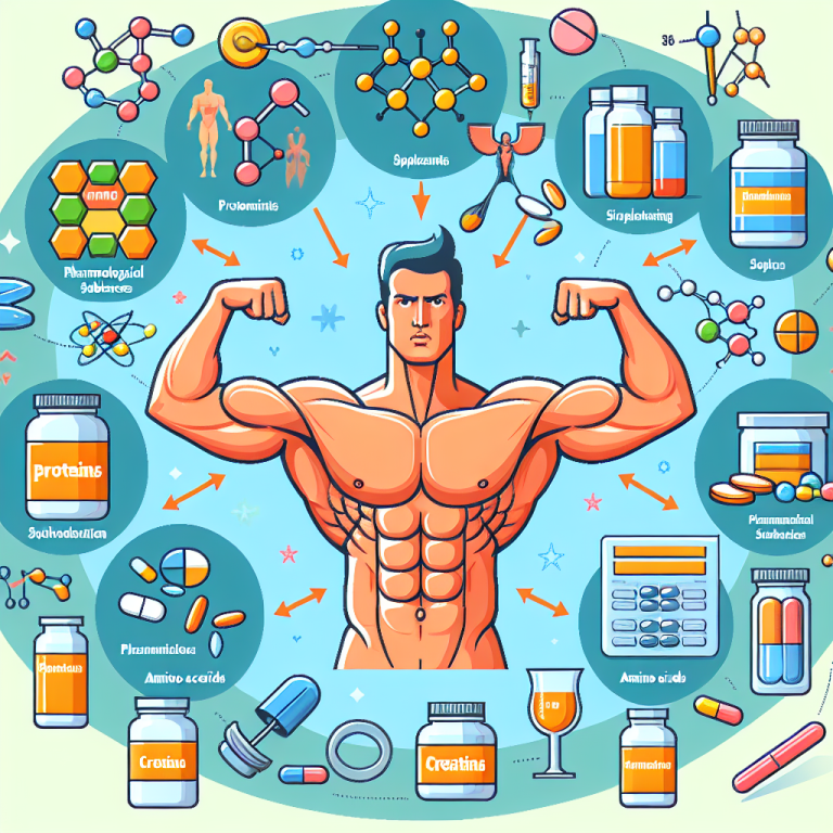 Interaction de la pharmacologie avec les compléments alimentaires pour la musculation