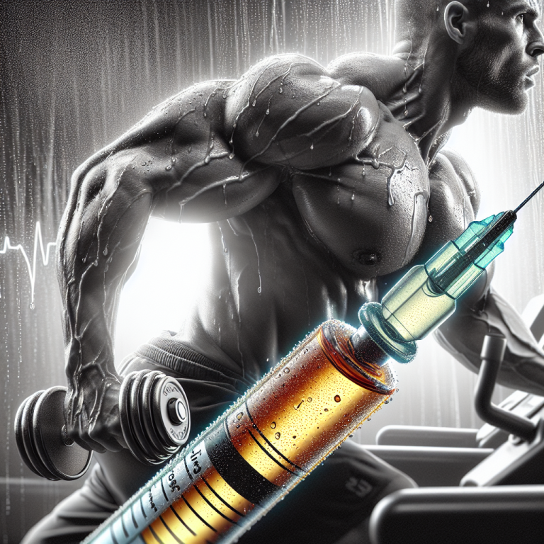 Liquidité de l'oxymétholone injectable lors d'un exercice intense