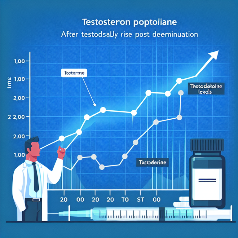 Rétablissement du taux de testostérone après l'arrêt du propionate de testostérone