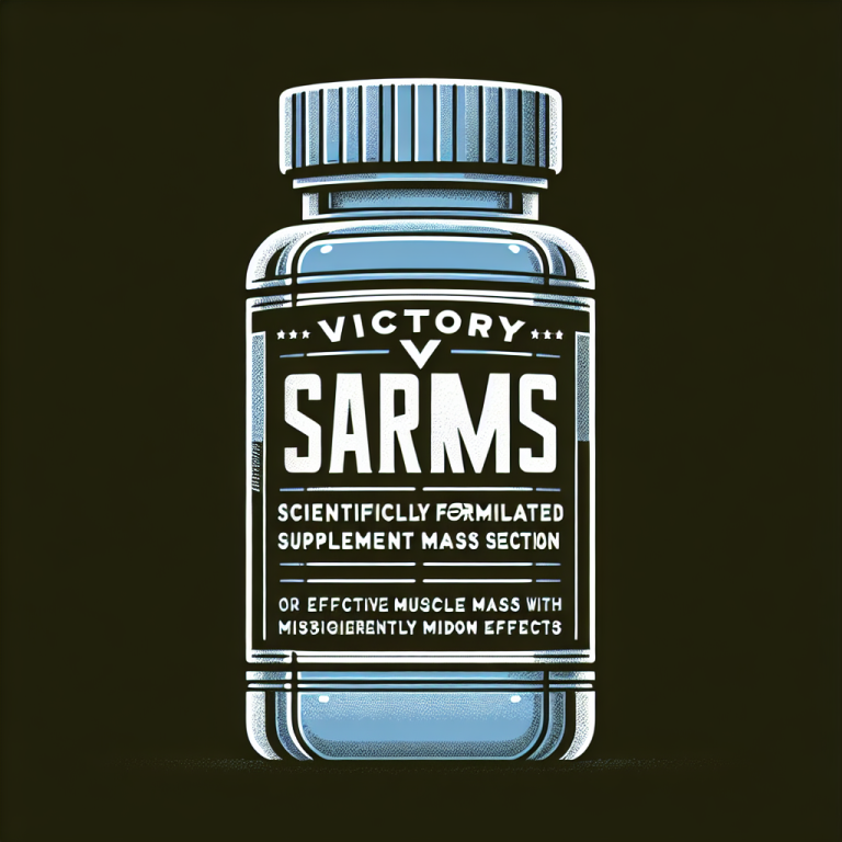 SARMs Victory pour une sélection efficace de la masse carnée sans effets secondaires significatifs