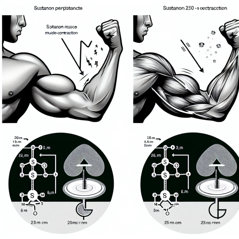 Sustanon 250 et son effet sur la vitesse de contraction musculaire