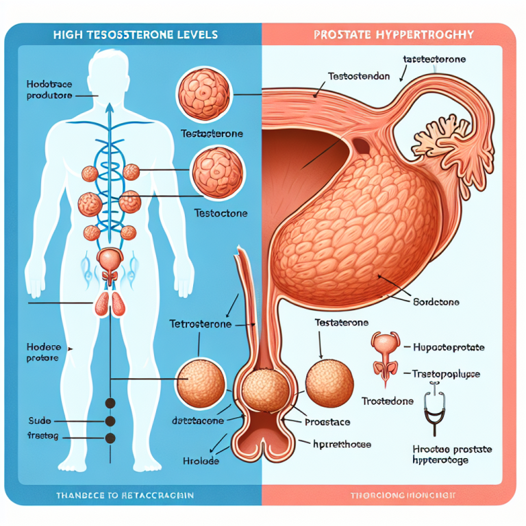Testostérone et risques d'hypertrophie prostatique