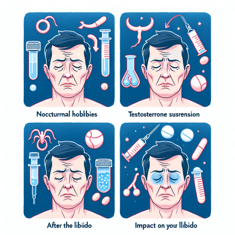 Testosterone Suspension (Aqueuse) et passions nocturnes : effet sur la libido
