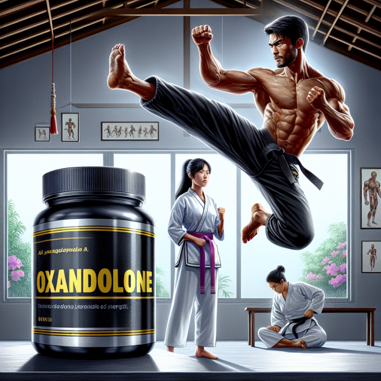Utilisation de l'oxandrolone pour améliorer la force en arts martiaux