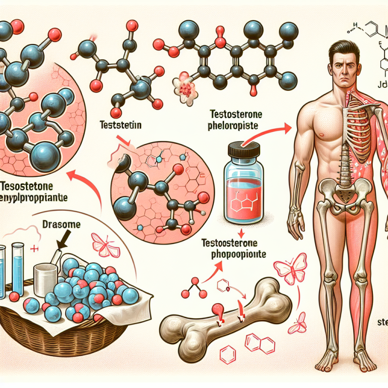 Utilisation du phénylpropionate de testostérone dans le traitement de l'ostéoporose