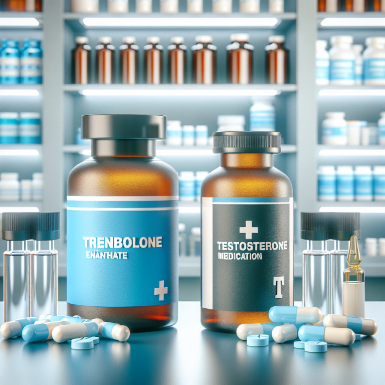 Combinaison de l'Enanthate de trenbolone avec des médicaments à base de testostérone