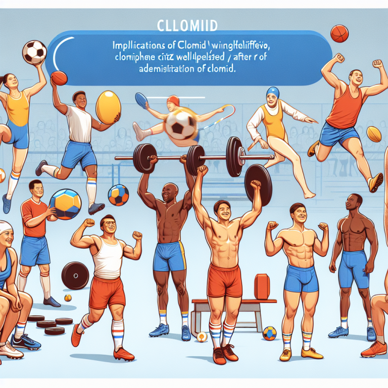 Effet de Clomid sur le bien-être général des sportifs