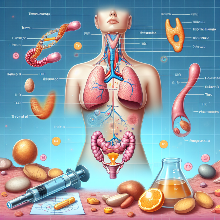 Effet de l'acétate de méthénolone sur la glande thyroïde