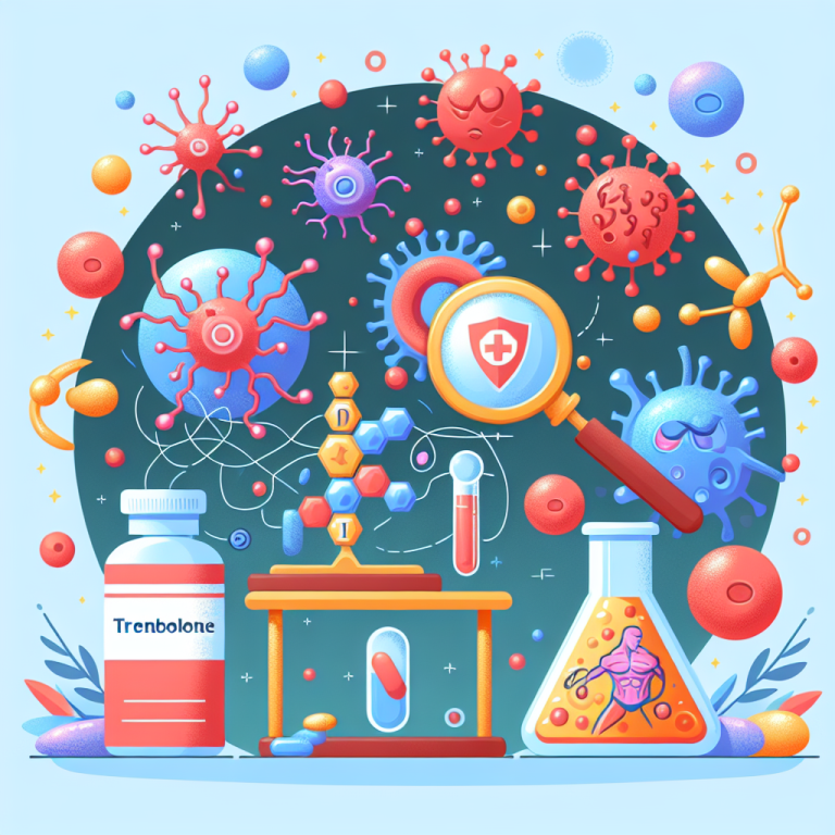 Effet de l'acétate de trenbolone sur le système immunitaire