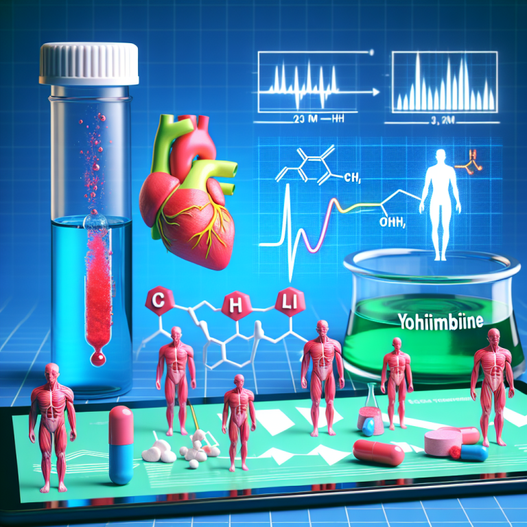 Effet de la yohimbine chlorée sur le rythme cardiaque