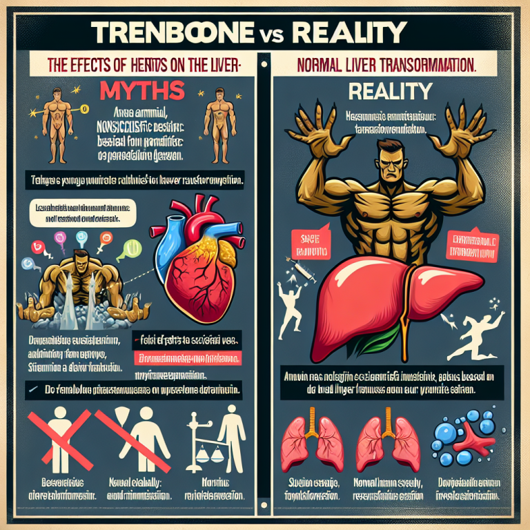L'effet du mélange de trenbolone sur le foie : mythes et réalité