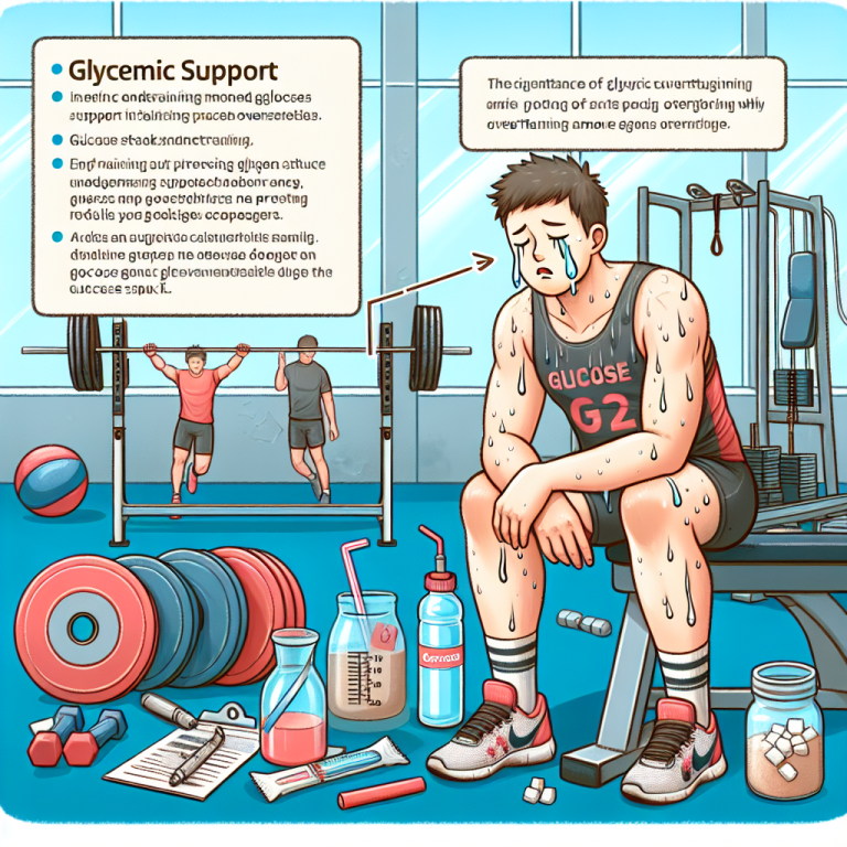 Le soutien glycémique et son importance pour prévenir le surentraînement chez les athlètes