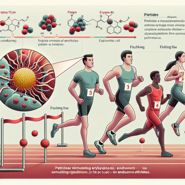 Les peptides pour stimuler l'érythropoïèse chez les athlètes d'endurance