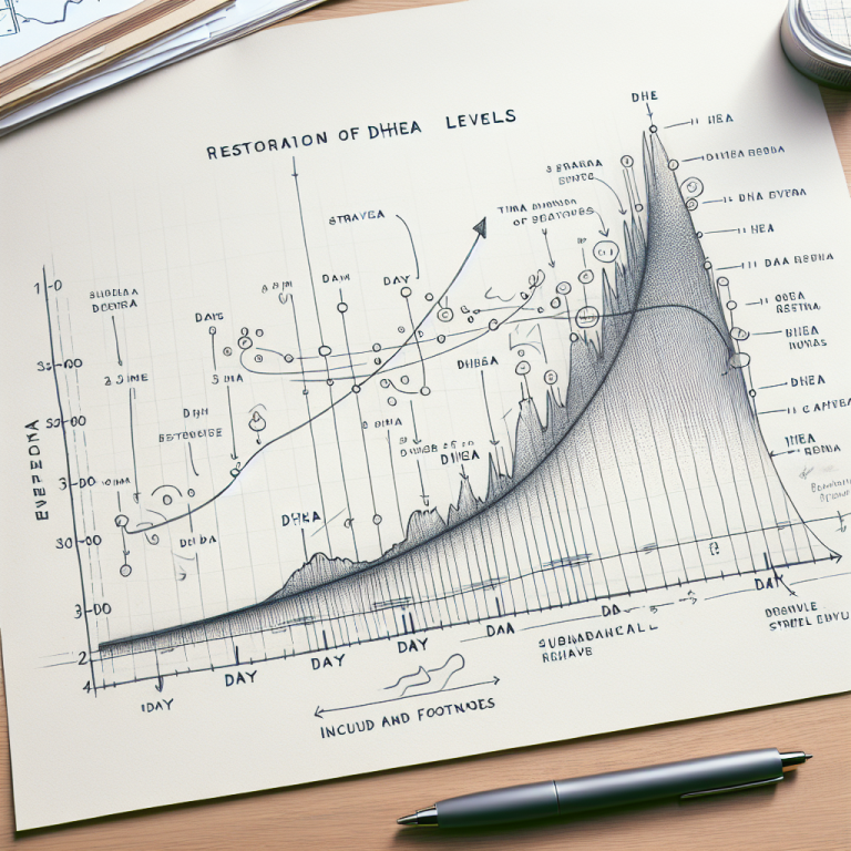 Rétablissement du taux de DHEA après des situations stressantes