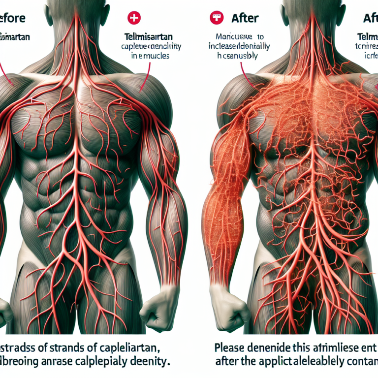 Telmisartan comme moyen d’augmenter la densité capillaire musculaire Telmisartan comme moyen d'augmenter la densité capillaire musculaire