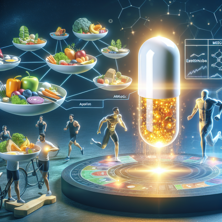 Contrôle de l'appétit grâce à l'ézétimibe dans les régimes sportifs