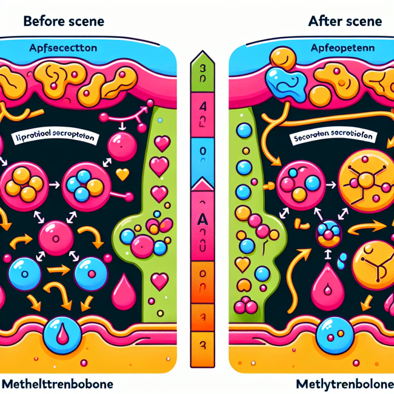 L'effet de la méthyltrenbolone sur la sécrétion de lipoprotéines