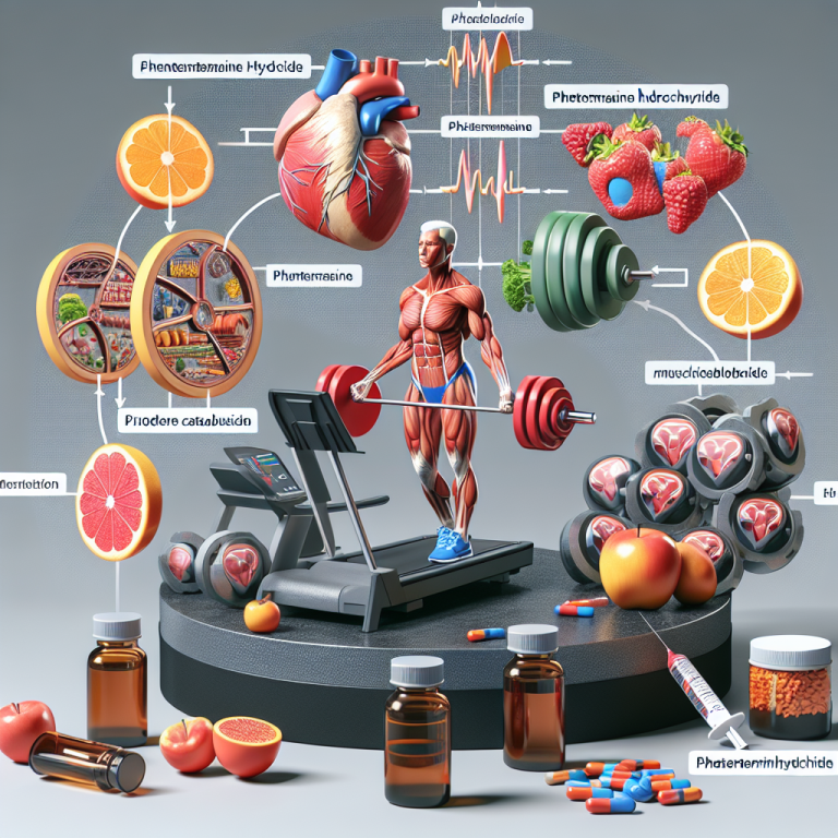 Le rôle du chlorhydrate de phentermine dans la prévention du catabolisme musculaire en cas de déficit calorique