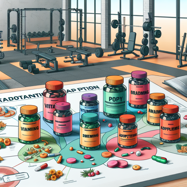 Les vitamines pour une meilleure adaptation aux nouveaux programmes d'entraînement