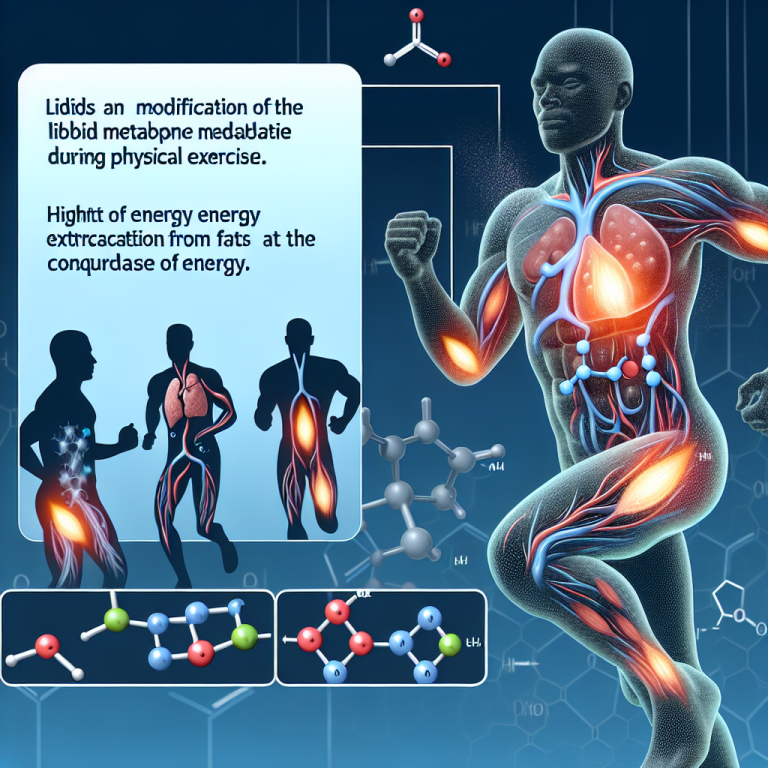 Modification du métabolisme lipidique pendant l'effort physique